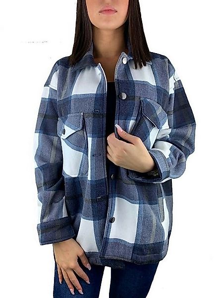 Worldclassca Flanellhemd Worldclassca Oversized Karo Hemd Hemdjacke Kariert günstig online kaufen