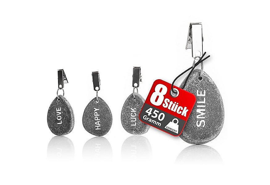 BigDean Tischdecke 8 Stück Tischdeckenbeschwerer aus Naturstein – mit robus günstig online kaufen