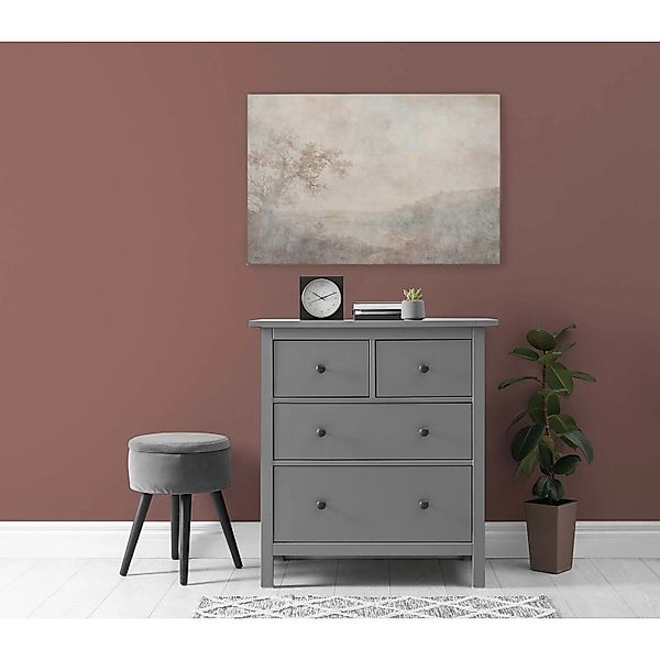 Bricoflor Leinwandbild Vintage In 90 X 60 Cm Gemälde Leinwand Mit Landschaf günstig online kaufen