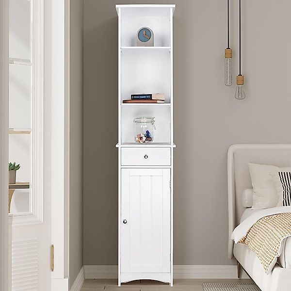 EUGAD Hochschrank (1-St) Badschrank, mit Schublade, günstig online kaufen