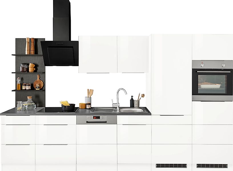 KOCHSTATION Küchenzeile »KS-Brindisi Breite 340 cm«, wahlweise mit E-Geräte günstig online kaufen