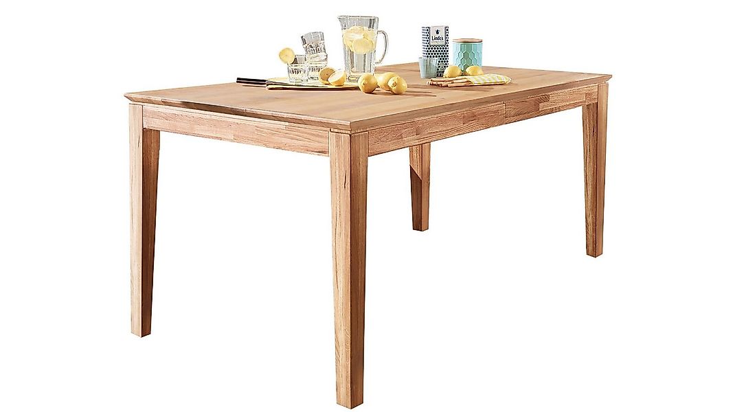 Massivart® Esstisch MATEO 140 - 200 cm ausziehbar / Butterfly Auszug / Kern günstig online kaufen