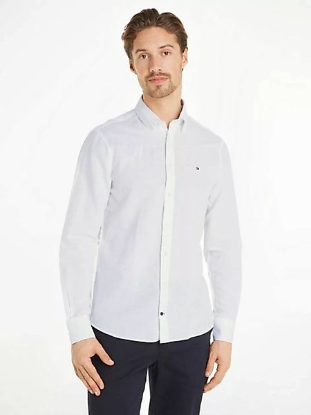 Tommy Hilfiger Langarmhemd "CL W-CO LINEN SOLID SF SHIRT" günstig online kaufen