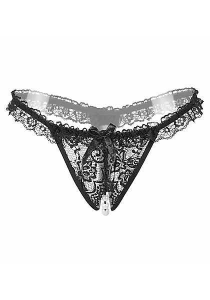 Lovolotti String-Ouvert Sexy Unterhose String Tanga Slip LO-L23 (Damen tran günstig online kaufen