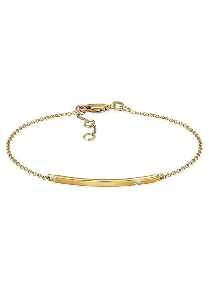 Elli DIAMONDS Armband Diamanten Weiß Brillantschliff günstig online kaufen