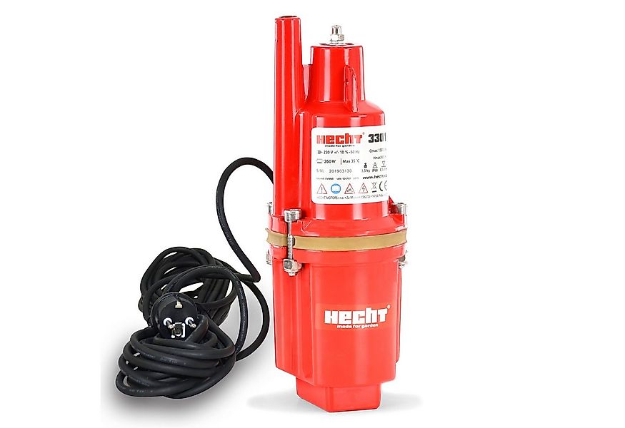 Hecht Tiefbrunnenpumpe Membranpumpe 3301, 1.320 l/h, 300 W, 55 m Förderhöhe günstig online kaufen