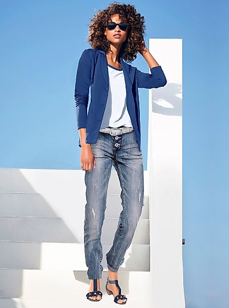 heine Blusenblazer Jersey-Blazer günstig online kaufen