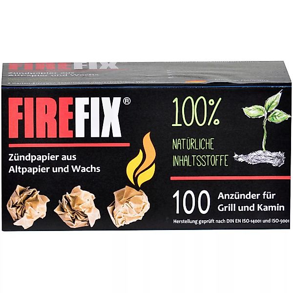 Firefix Anzündpapier aus Altpapier und Wachs 100 Stück günstig online kaufen