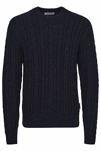 Casual Friday Strickfleece-Pullover "Strickpullover CFKARL cable crew neck günstig online kaufen