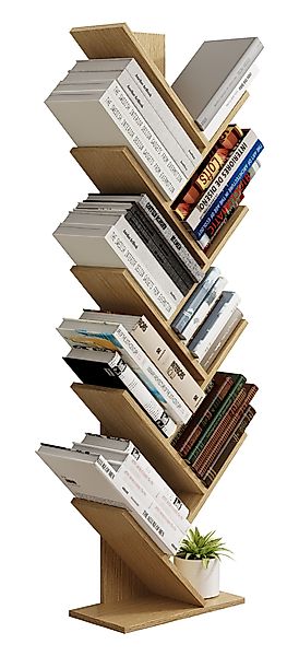 VCM Standregal "VCM Holz Aufbewahrung Stand Regal Bücherregal Deko Bücher S günstig online kaufen