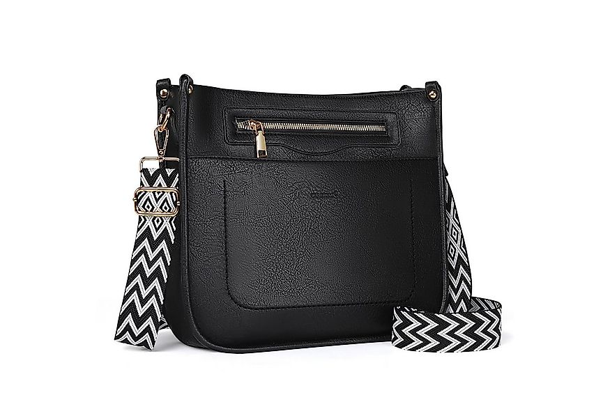 TAN.TOMI Umhängetasche Damen Handtasche mittelgroß Crossbody Bag multi poch günstig online kaufen