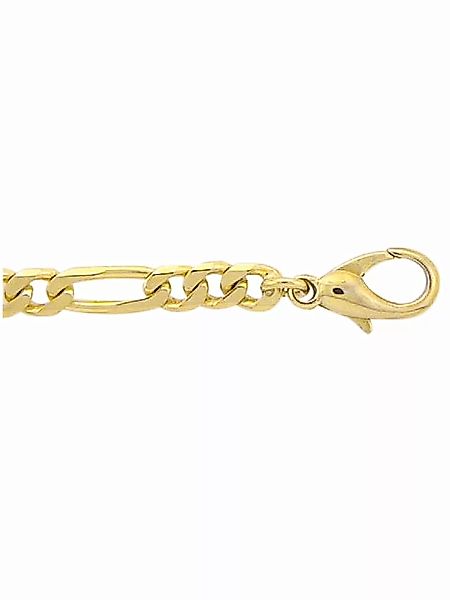 Adelia´s Goldarmband "333 Gold Figaro Armband 21 cm Ø 5,1 mm", Goldschmuck günstig online kaufen