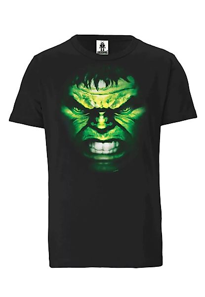 LOGOSHIRT T-Shirt "Marvel - Hulk Gesicht", mit tollem Hulk-Print günstig online kaufen