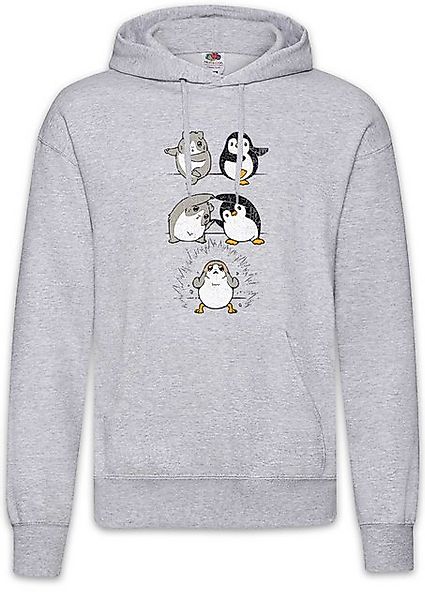 Urban Backwoods Hoodie Porg Fusion Herren Hoodie Penguin Pinguin Hamster Fu günstig online kaufen