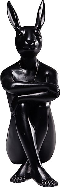 Kare Design Dekofigur "Deko Figur Gangster Rabbit Schwarz" günstig online kaufen
