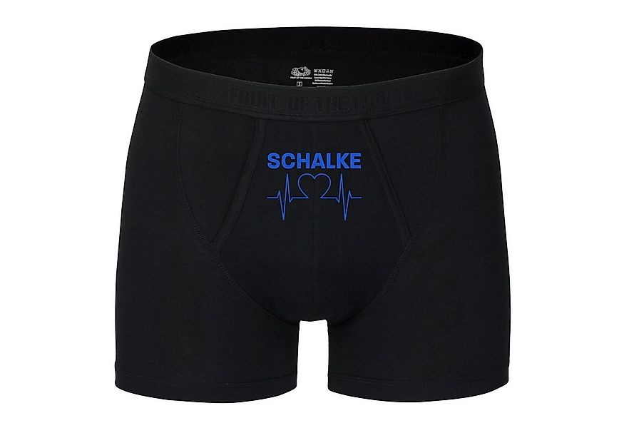 multifanshop Boxershorts Schalke - Herzschlag - Unterwäsche günstig online kaufen
