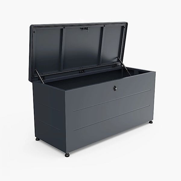 FM-SOLAR Auflagenbox 460L Kissenbox Aufbewahrungsbox Gartenbox 135x66x67cm günstig online kaufen