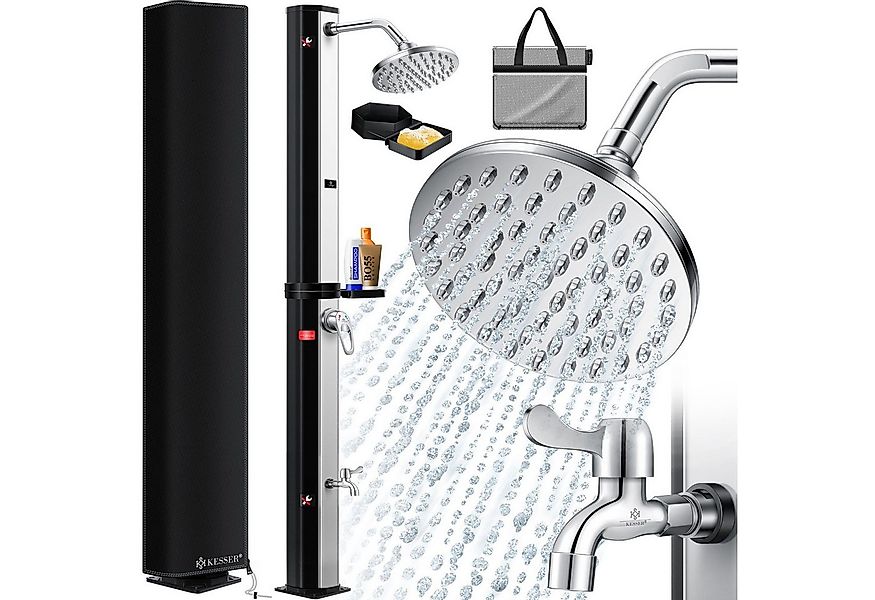 KESSER Solardusche, Solardusche 40- 60 Liter Solar Gartendusche warmes Wass günstig online kaufen