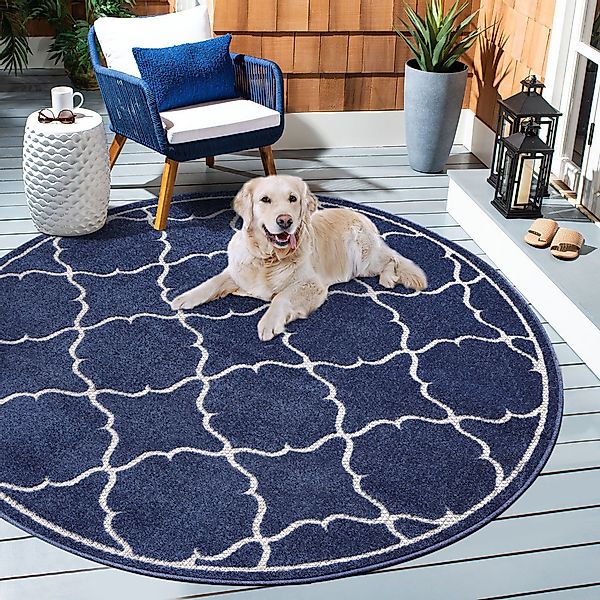 Sanat Teppich Berlin, rund, Höhe: 6 mm, In -und Outdoor geeignet, robust un günstig online kaufen