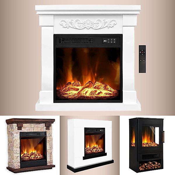 AMBINESS Elektrokamin 2 Heizstufen, 900W - günstig online kaufen