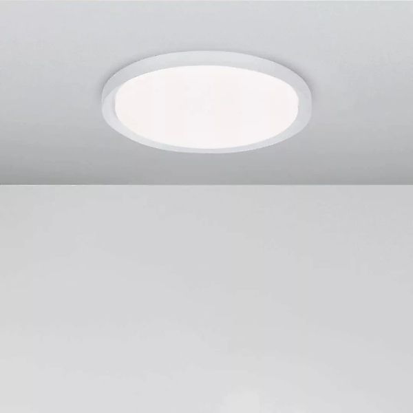 LED Deckenleuchte Troy in Weiß 40W 2200lm günstig online kaufen