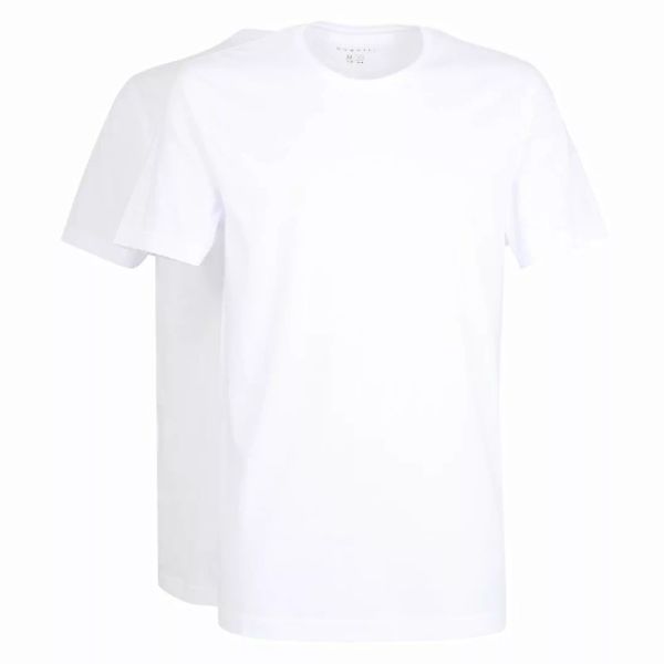 bugatti Herren T-Shirt, 2er Pack - Unterhemd, Crew Neck, Rundhals, Slim fit günstig online kaufen