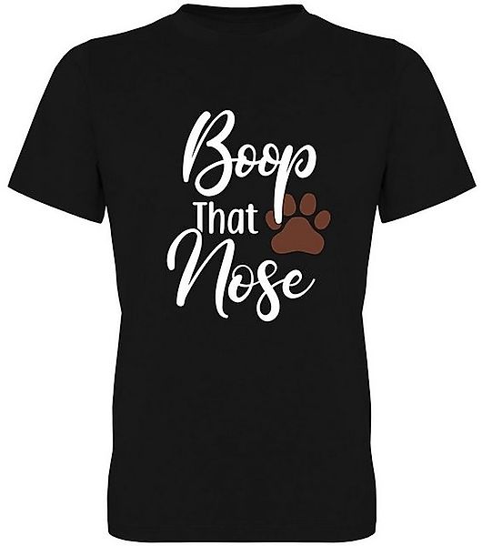 G-graphics T-Shirt Boop that Nose Herren T-Shirt, mit Frontprint, für Hunde günstig online kaufen