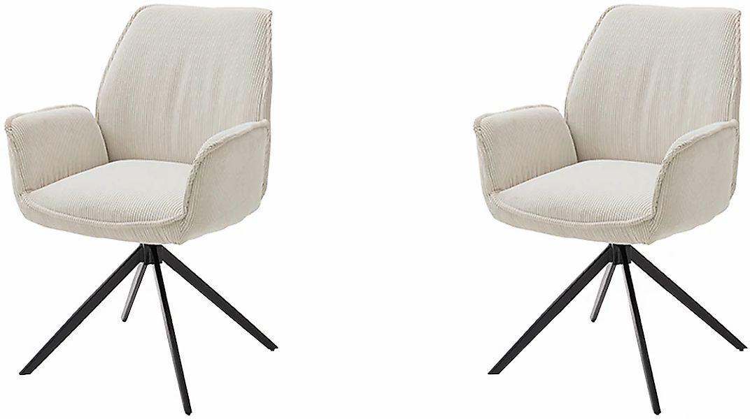 Musterring Esszimmerstuhl "Tiama" (Set) 2 Stk. Cord Stativgestell aus Eisen günstig online kaufen