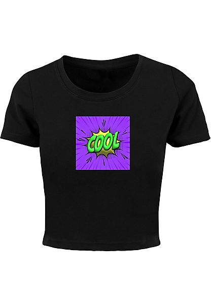 Merchcode T-Shirt "Merchcode Damen Ladies COOL Comic Cropped Tee" günstig online kaufen