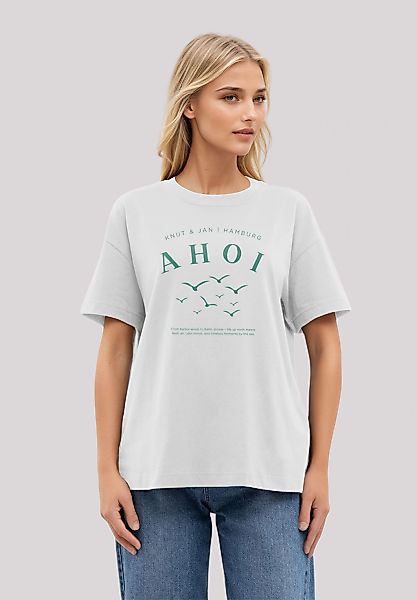 F4NT4STIC T-Shirt "Ahoi Möwe Knut und Jan", Osteee Kollektion, Urlaub, Ahoi günstig online kaufen