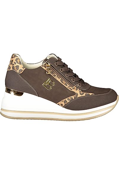 Laura Biagiotti Sneaker Damen-Nubuk-Sportschuh in Braun günstig online kaufen