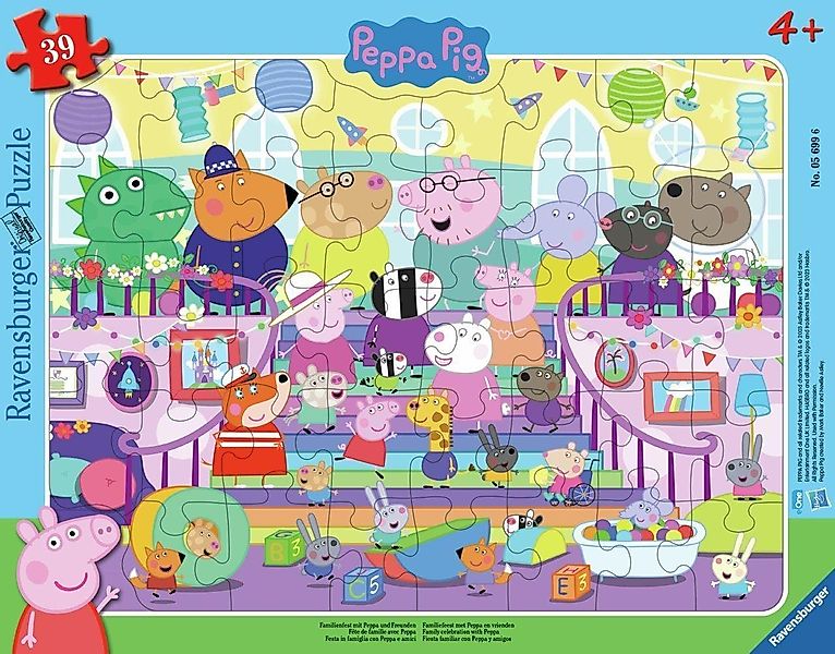 Ravensburger Verlag GmbH Puzzle Kinderpuzzle 39 Teile - Peppa Wutz - Famili günstig online kaufen