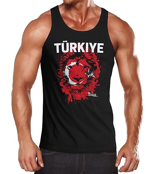 MoonWorks Tanktop Herren Tanktop Fanshirt Türkei günstig online kaufen