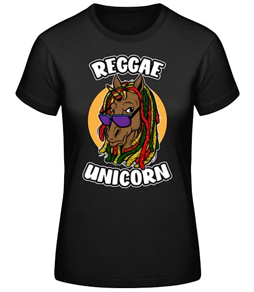 Reggae Unicorn · Frauen Basic T-Shirt günstig online kaufen