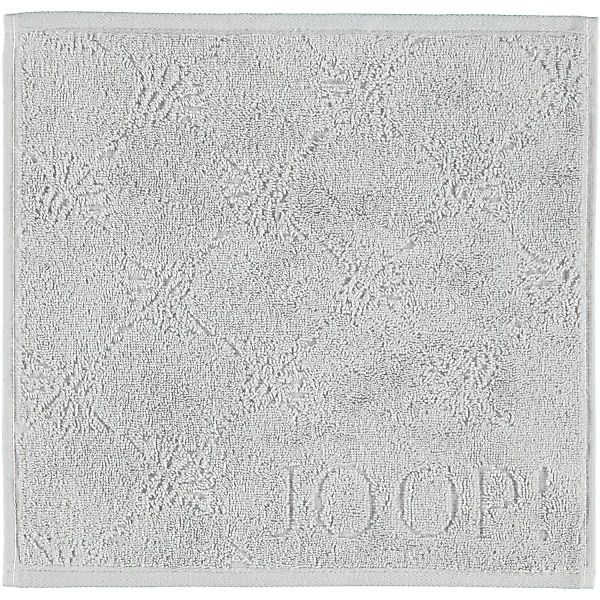 JOOP Uni Cornflower 1670 - Farbe: platin - 705 - Seiflappen 30x30 cm günstig online kaufen