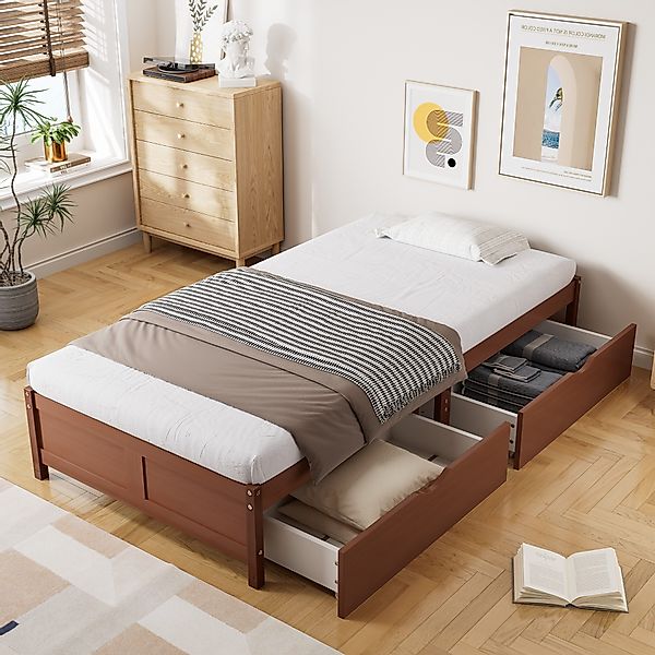 REDOM Stauraumbett Einzelbett Kinderbett Funktionsbett Doppelbett günstig online kaufen