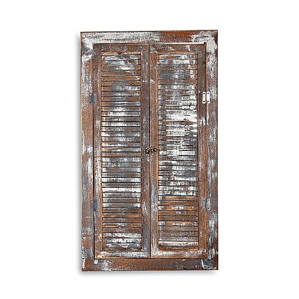 Mucola Wandspiegel Wandspiegel Spiegel Dekospiegel Fensterladen günstig online kaufen