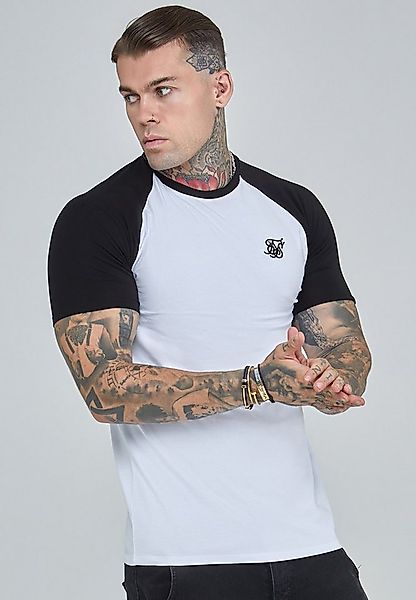Siksilk T-Shirt SikSilk Herren-Raglan-T-Shirt günstig online kaufen