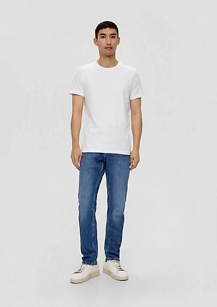 s.Oliver Stoffhose Jeans Mauro / Regular Fit / High Rise / Tapered Leg Labe günstig online kaufen