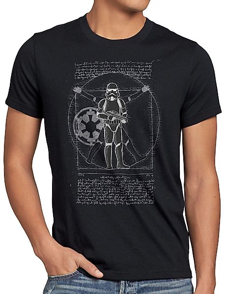 style3 T-Shirt Vitruvianische Stormtrooper Return star günstig online kaufen
