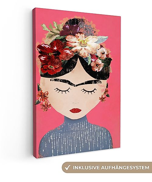 OneMillionCanvasses® Leinwandbild Frida Kahlo - Frau günstig online kaufen