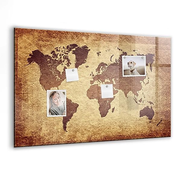 Tulup Glasmagnettafel Karte Der Alten Welt 90x60 cm Glastafel Magnetisch Be günstig online kaufen
