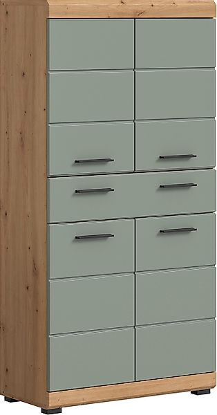 INOSIGN Midischrank »Siena, Breite 74cm, 4 Türen, 1 Schubkasten, 4 Fächer, günstig online kaufen