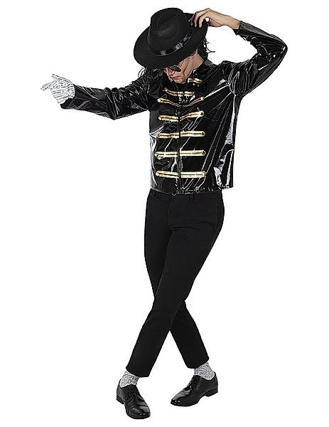 Kostüm Michael Jackson Jacke schwarz günstig online kaufen