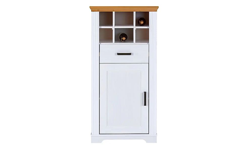 Highboard   ¦ weiß ¦ Maße (cm): B: 68 H: 136 Kommoden & Sideboards > Highbo günstig online kaufen