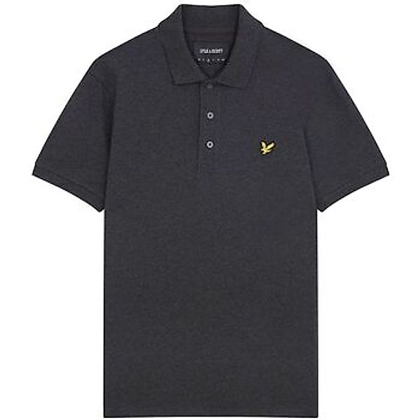 Lyle and Scott Poloshirt Charcoal - Größe M günstig online kaufen