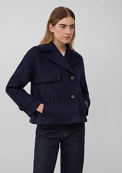 s.Oliver Funktionsjacke Kurze Cabanjacke aus Wollmix günstig online kaufen