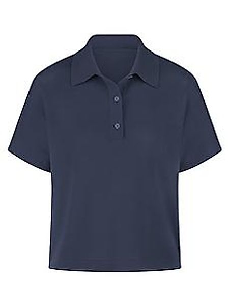 Polo-Pullover Peter Hahn blau günstig online kaufen