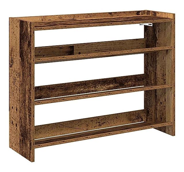 vidaXL Schuhregal Schuhregal Altholz-Optik 80x25x62 cm Holzwerkstoff, 1-tlg günstig online kaufen