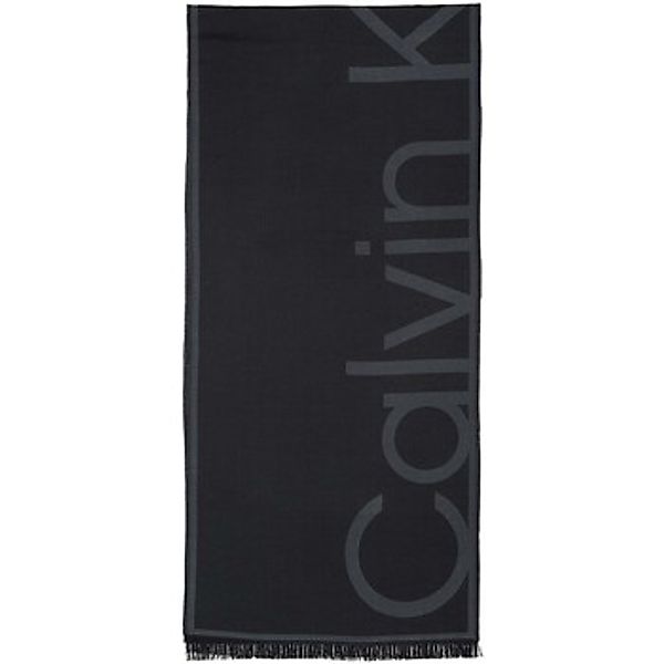 Calvin Klein Jeans  Schal Oversized Logo Lw Jacquard Stole günstig online kaufen